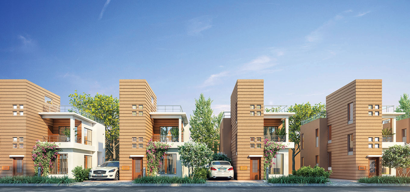 3BHK bungalows in Kolkata Gems Bougainvillas